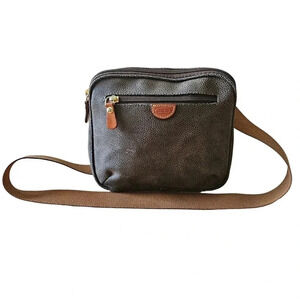 Bric's Leather Crossbody Mini Camera Bag.